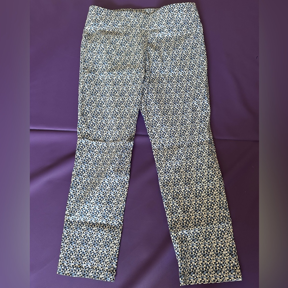 Pattern Ankle Pants